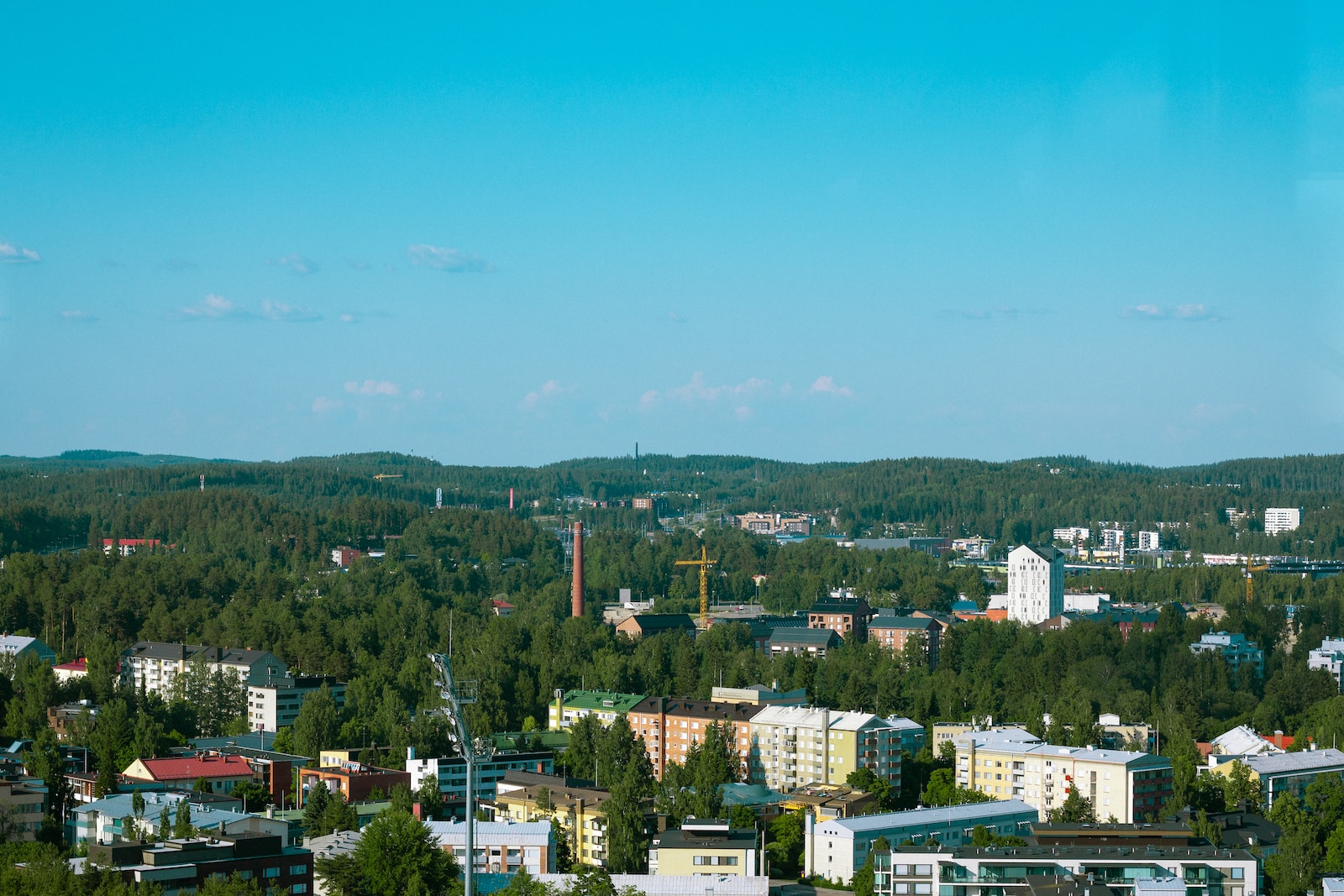 aerial view of city buildings during daytime